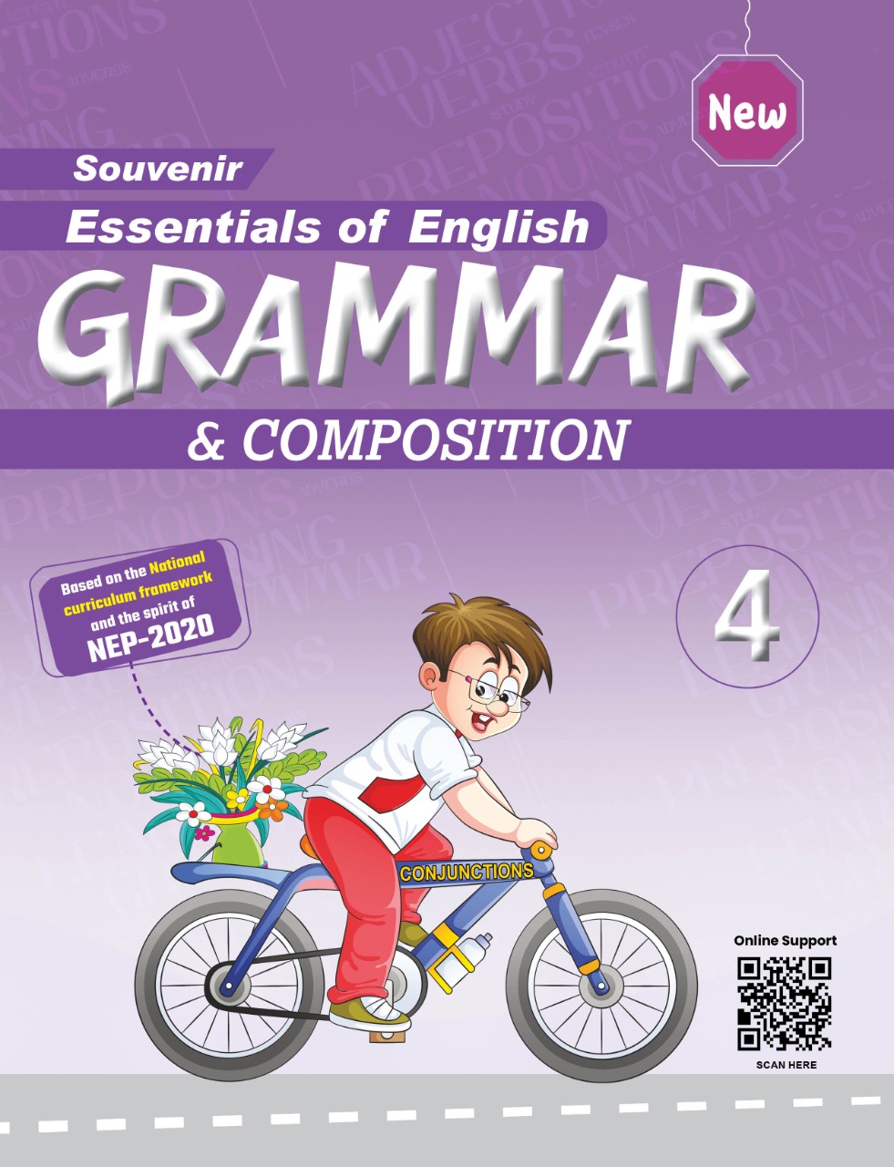 Essentials of English Grammar Class-4 cover