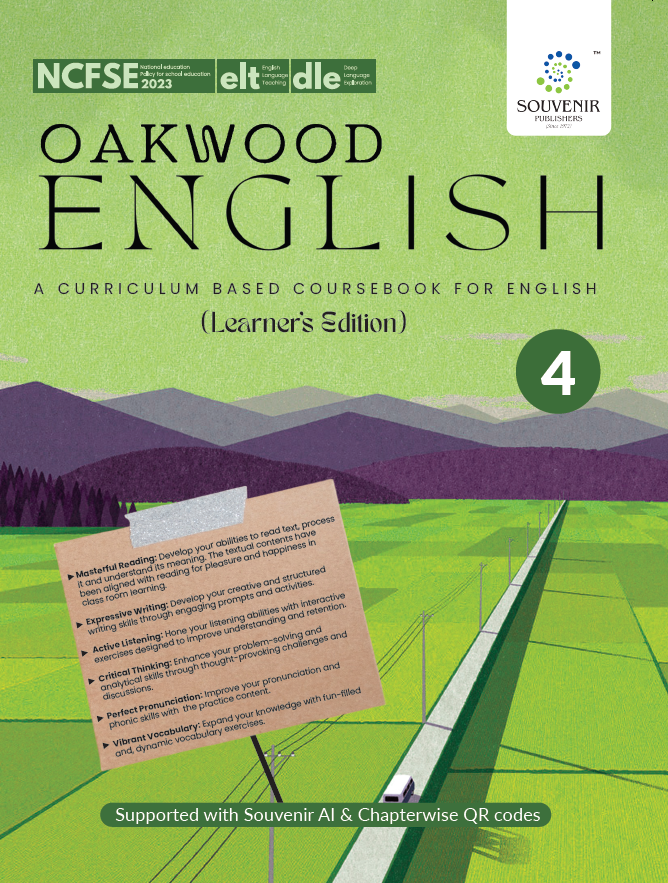 Oakwood English Class-4 cover