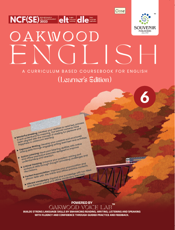 Oakwood English Class-6 cover