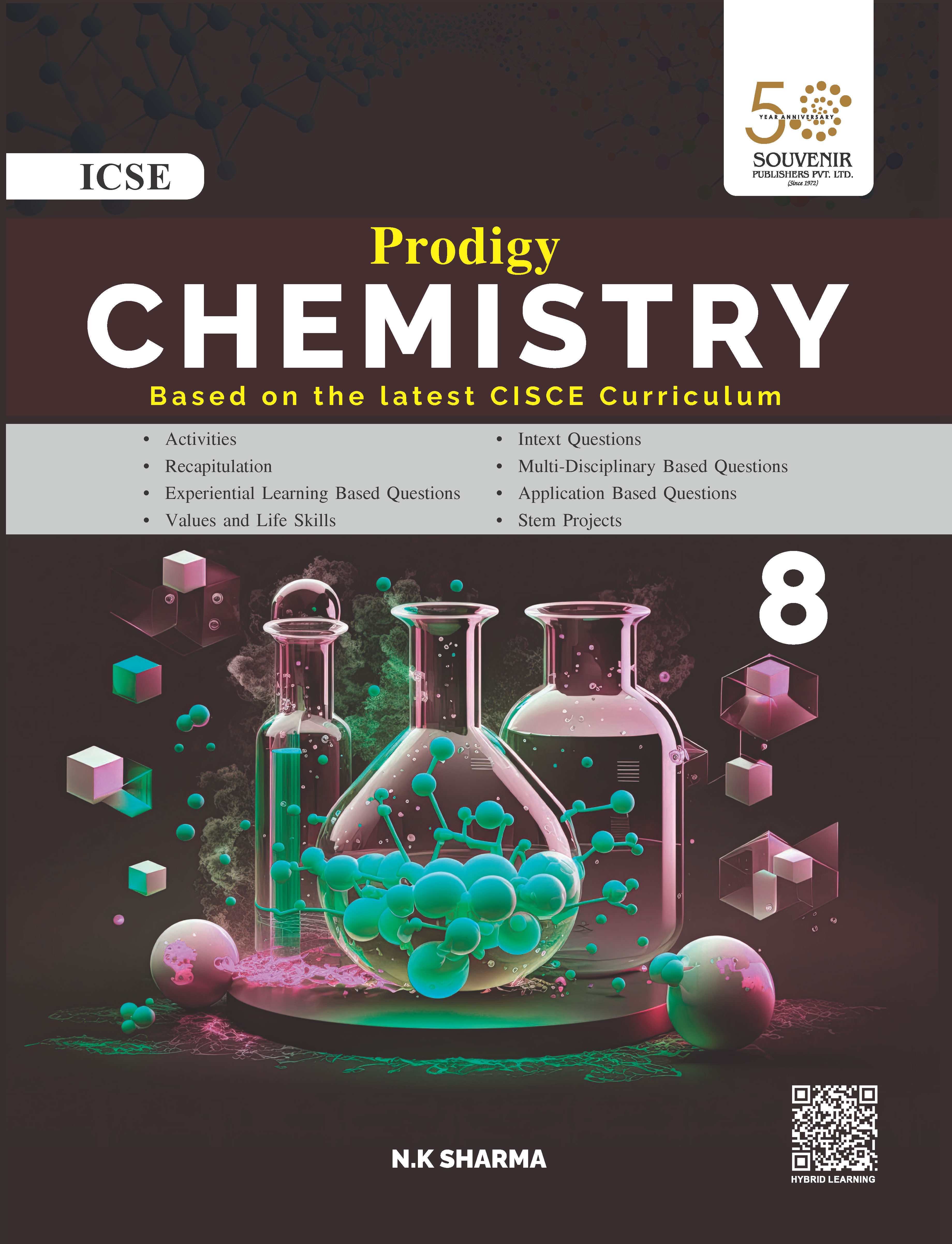 ICSE Chemistry Prodigy Class-8 cover